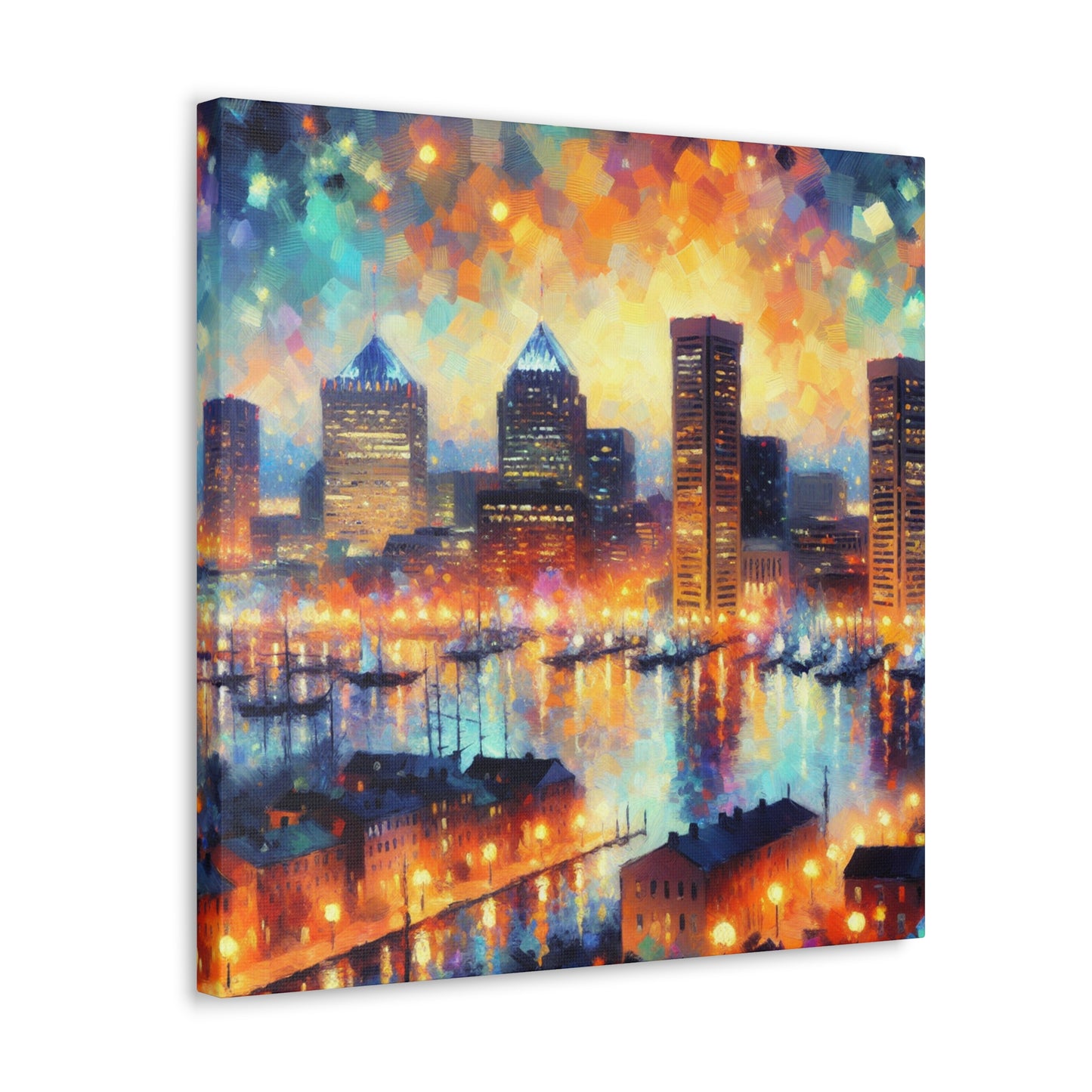 "Harbor Haven's Historic Charm" - Canvas