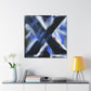 X in Expressionistic Hues - Canvas