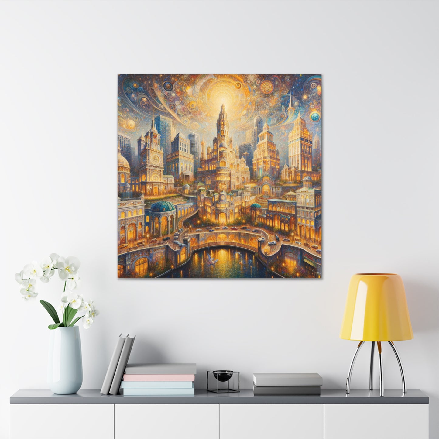 "City of Sunshine Splendor" - Canvas