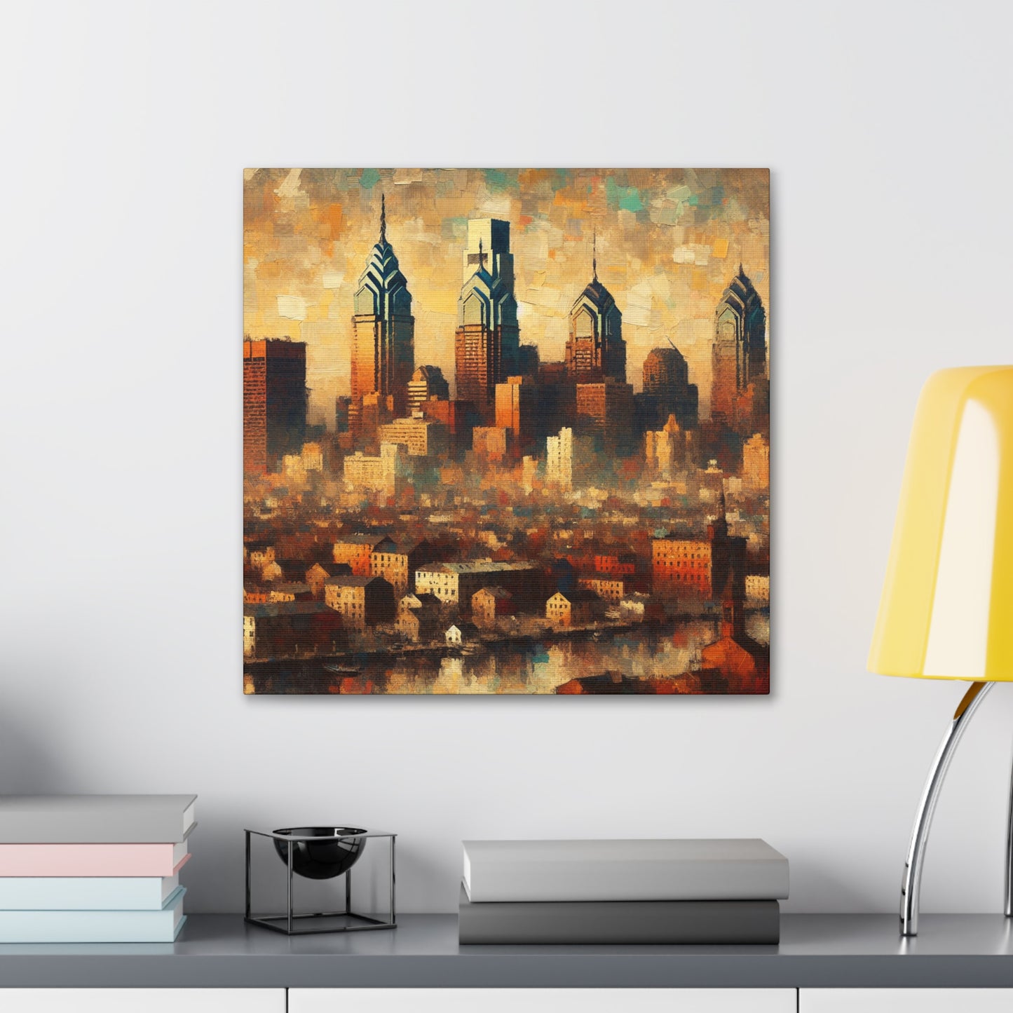 "Pennsylvania's Urban Harmonies" - Canvas