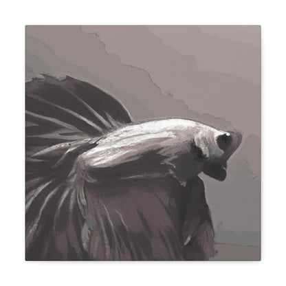 Bright Betta Portrait - Canvas