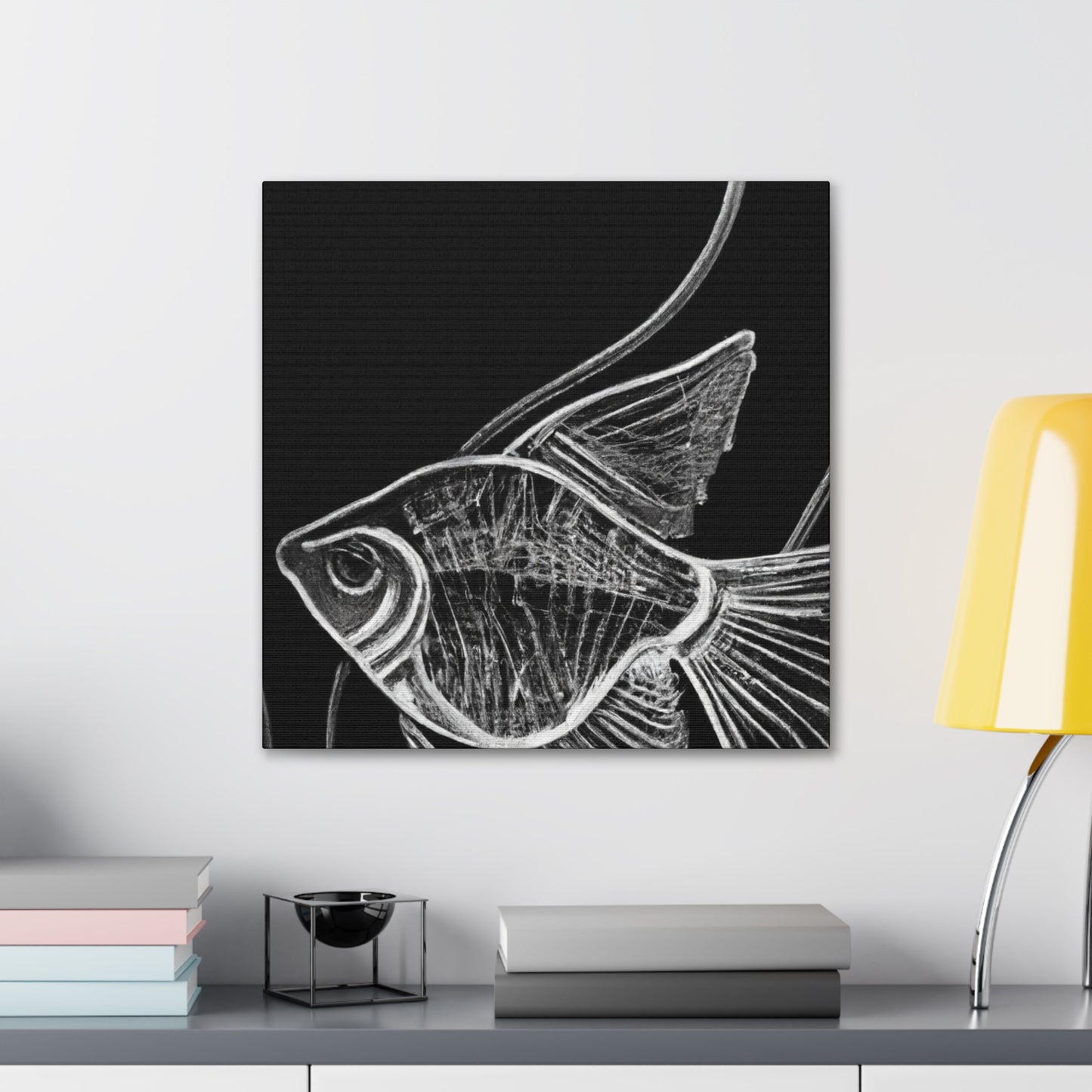 Rainbow Fish Reverie - Canvas