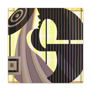 "Twilight's Sublime Deco" - Canvas