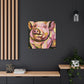 "Pot Belly Pig Deco" - Canvas