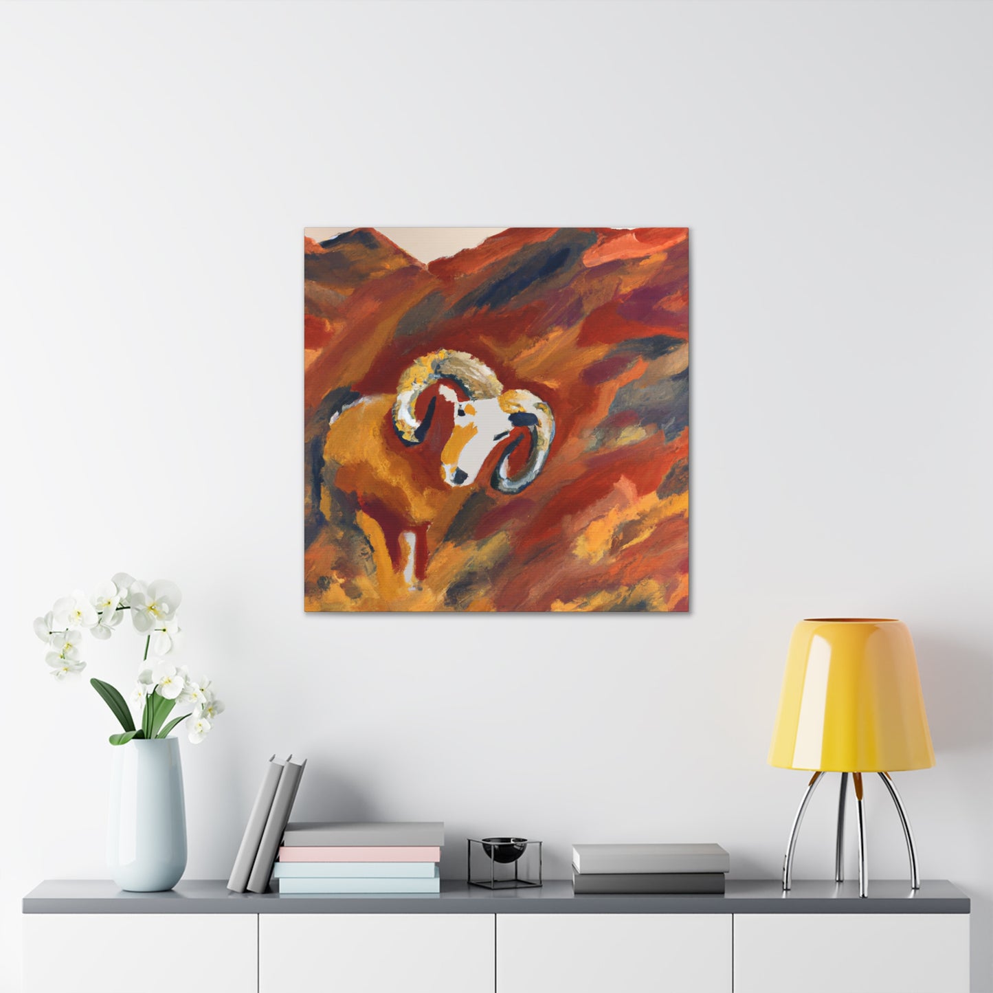 Bighorn Mountain Migration - Canvas