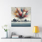 Urban Tranquility Unveiled - Canvas