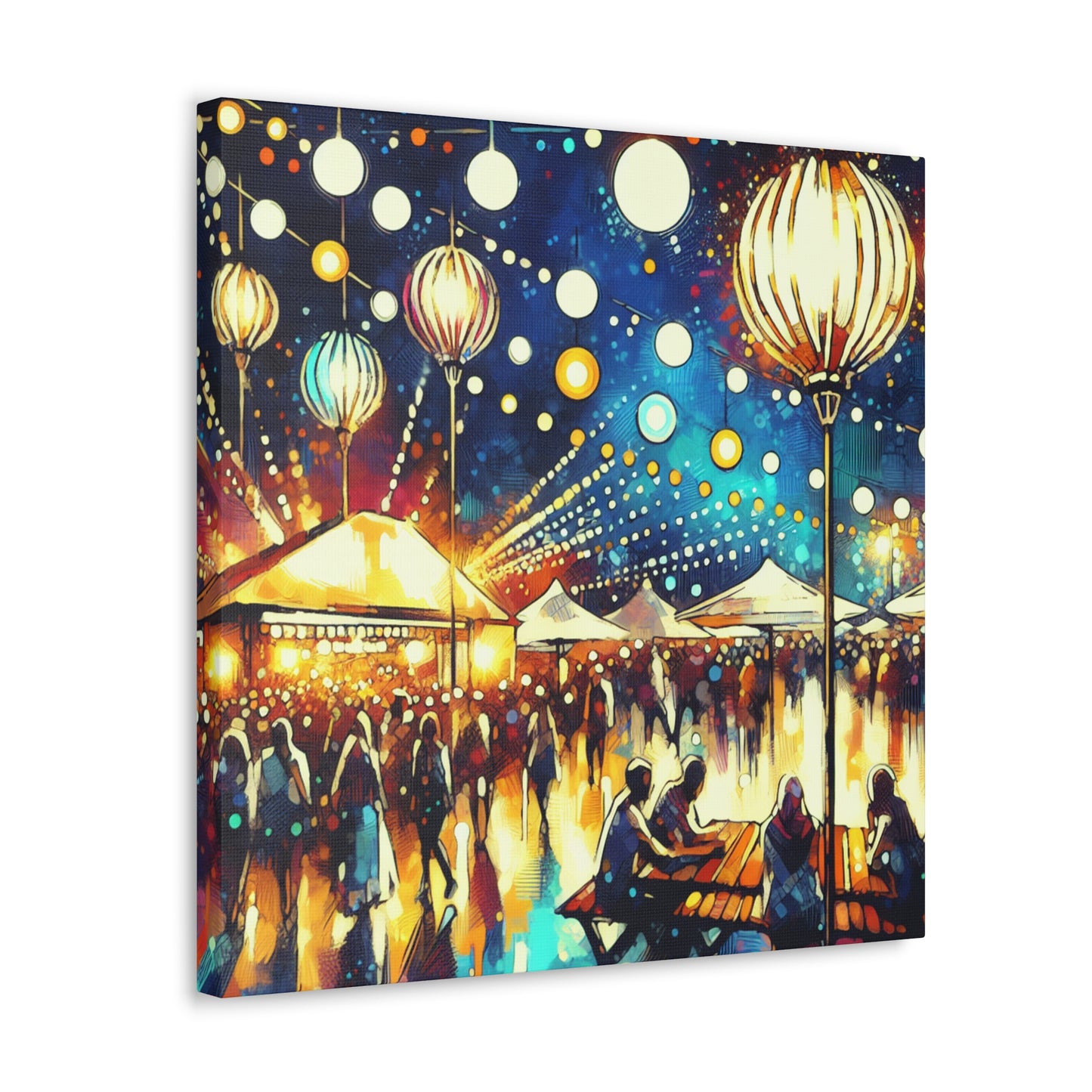 "Celebration of City" - Canvas