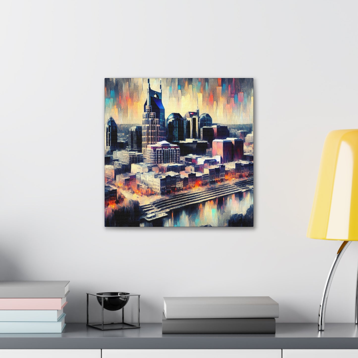 Melodies of Nashville Dawn - Canvas