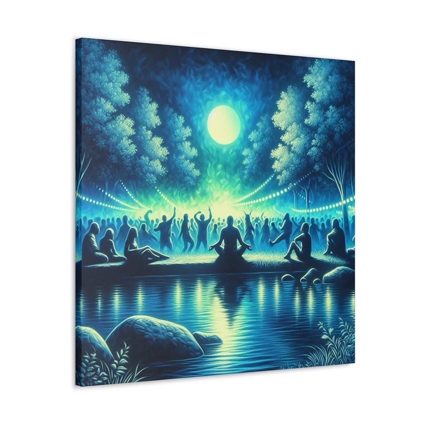 Electric Euphoria Dance - Canvas