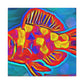 Rainbow Fish Reverie - Canvas