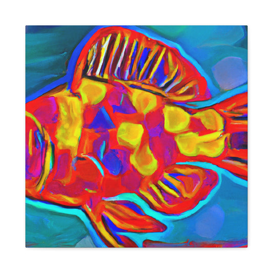 Rainbow Fish Reverie - Canvas