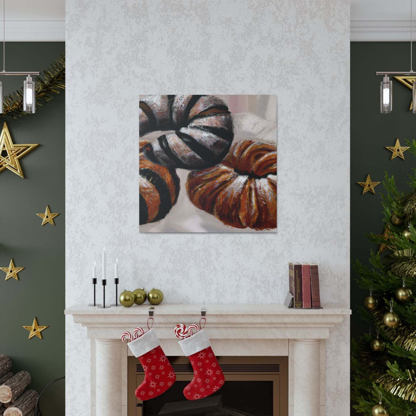 Sweet Pastry Delights - Canvas