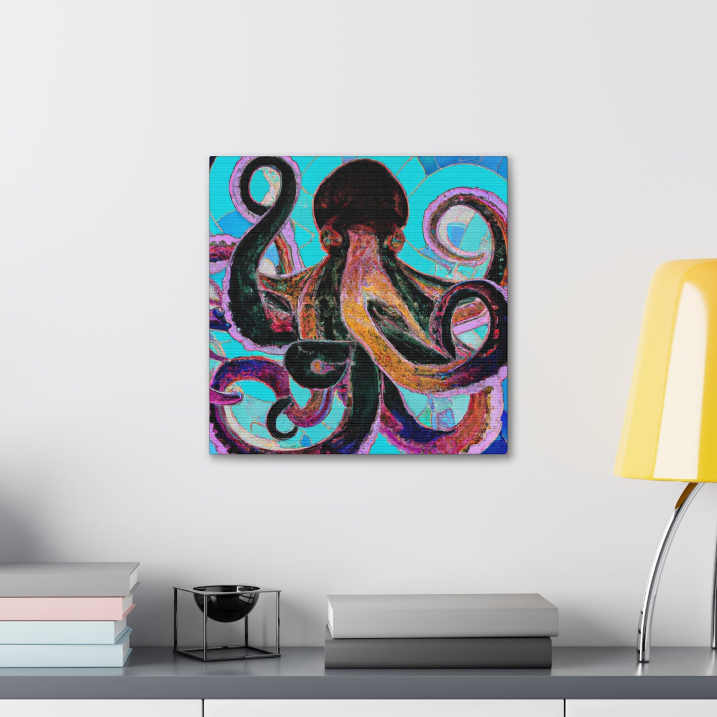 Octopus Dance Tango. - Canvas