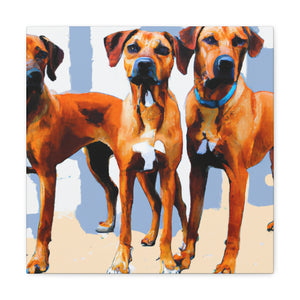 Rhodesian Ridgeback Reflection - Canvas