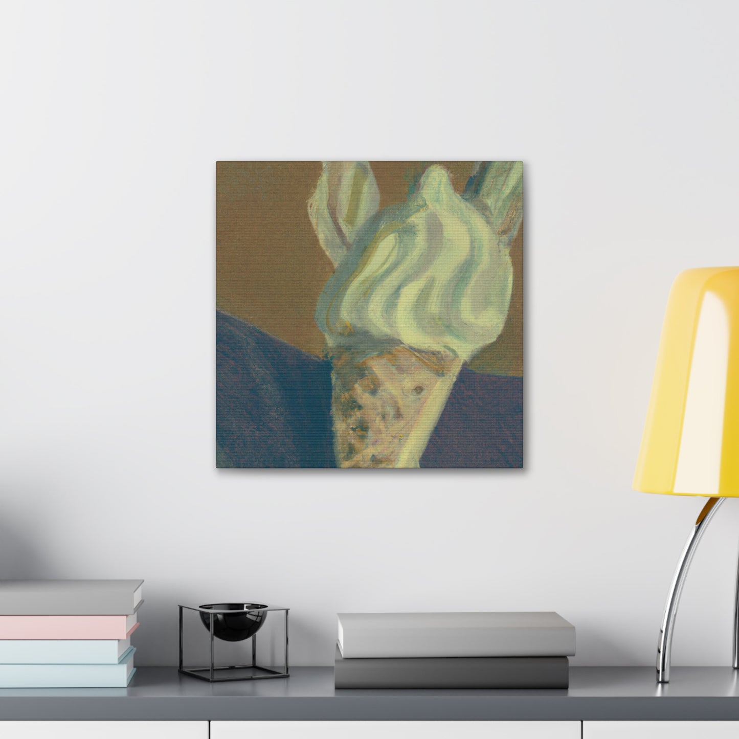 "Creamy Dreamsicles Melting" - Canvas