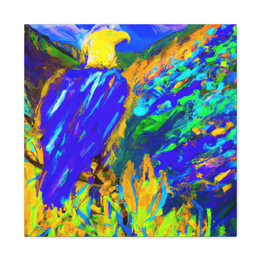 Bold Eagle Impressionism - Canvas