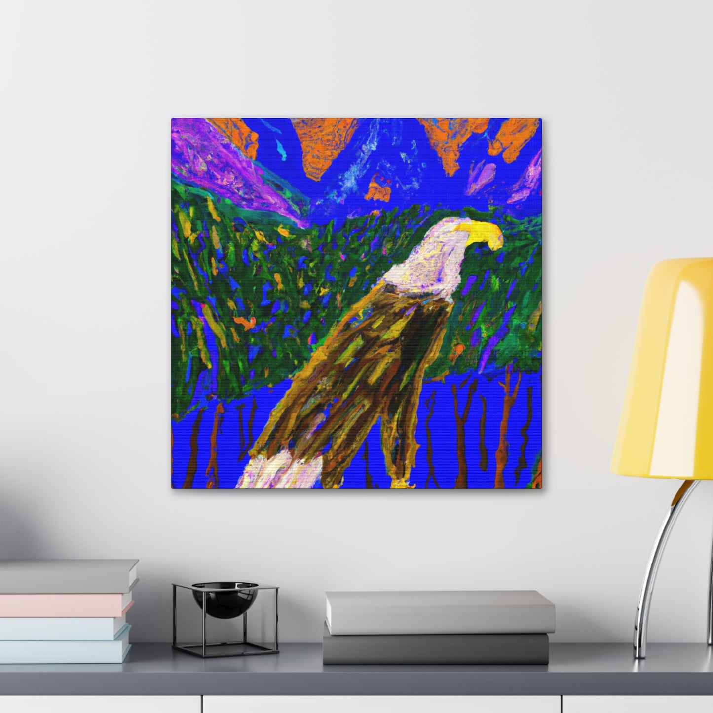 "The Noble Bald Eagle" - Canvas