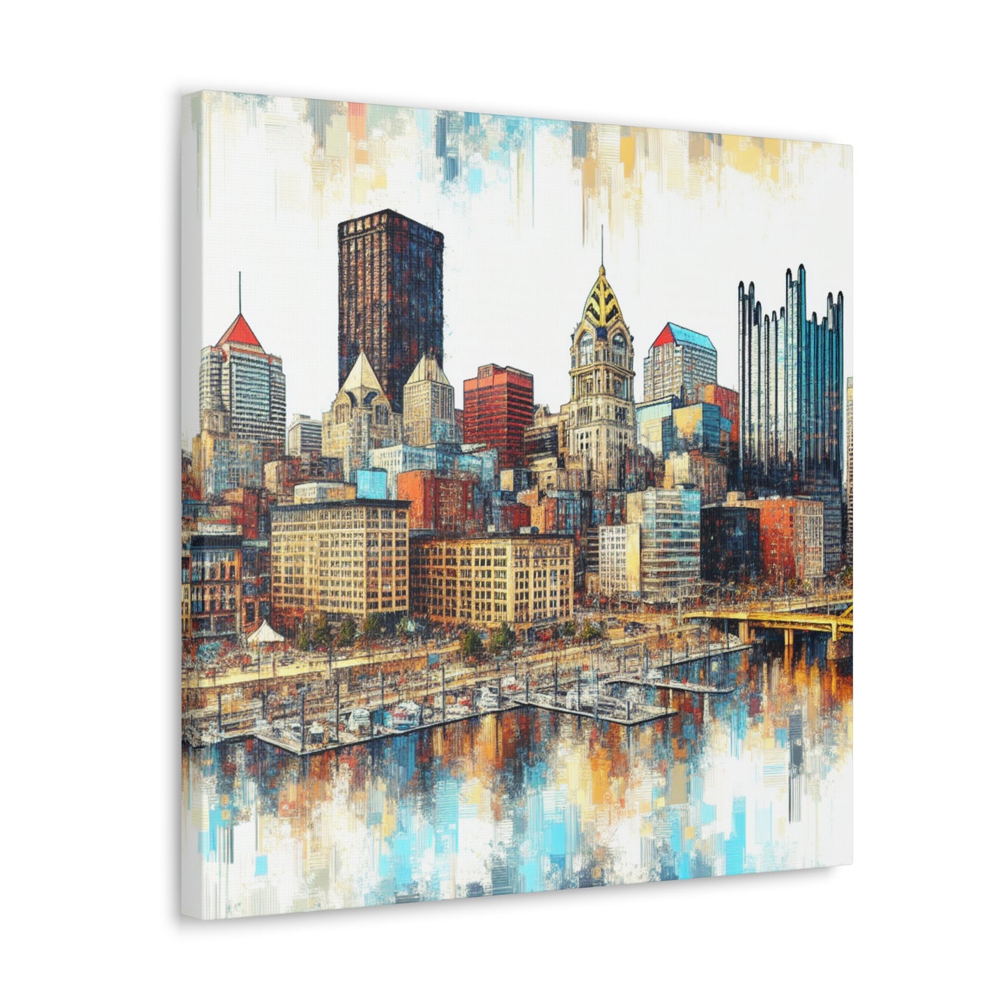 Steel City Sunrise Dream - Canvas