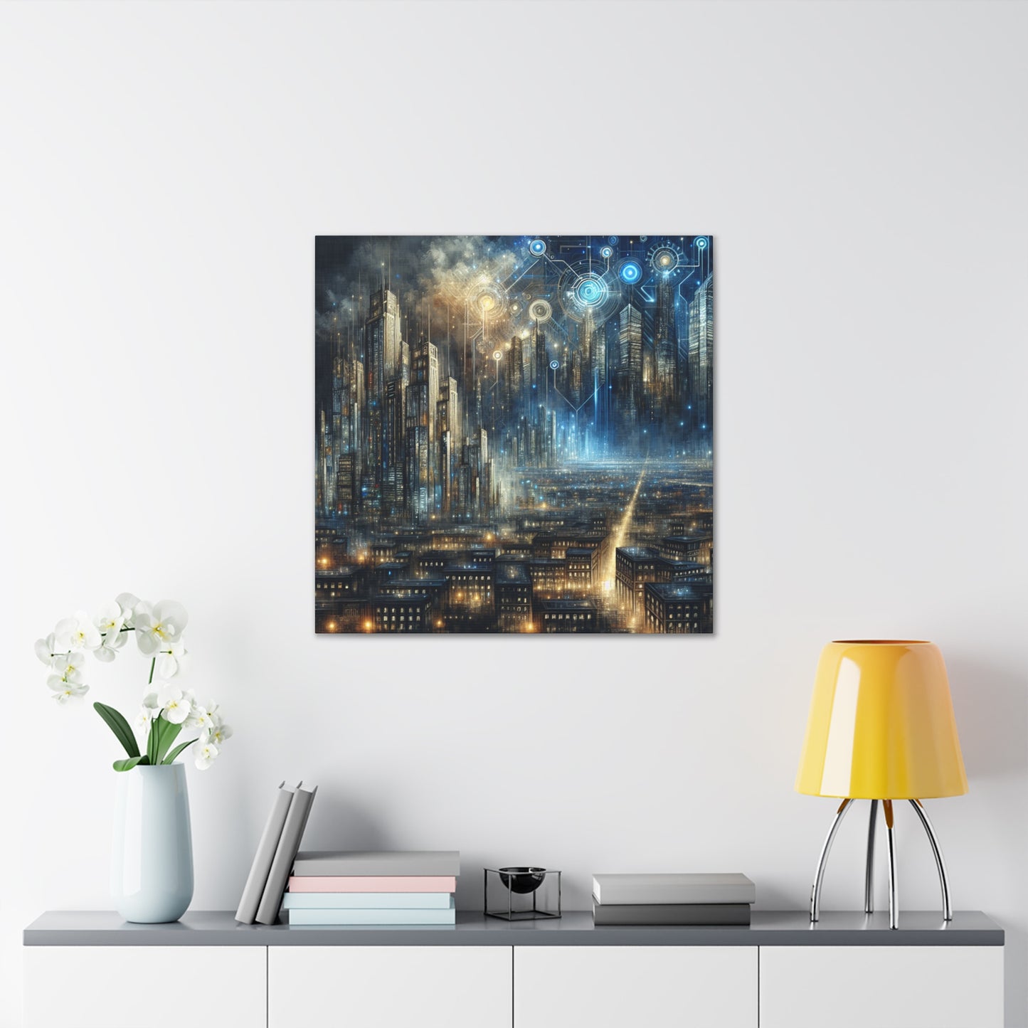 "Nightfall's Reviving Majesty" - Canvas