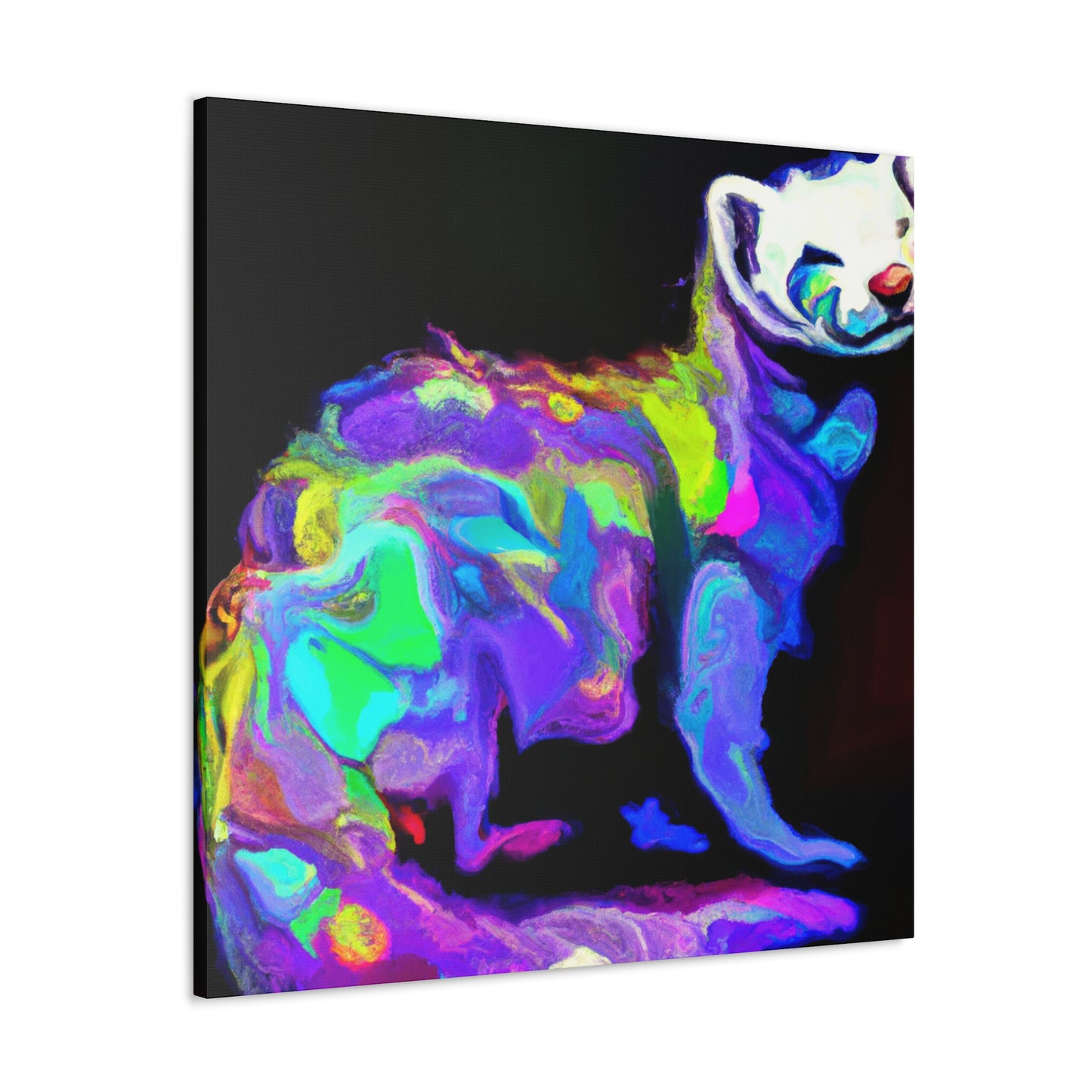 Ferret's Dreamscape Scene - Canvas