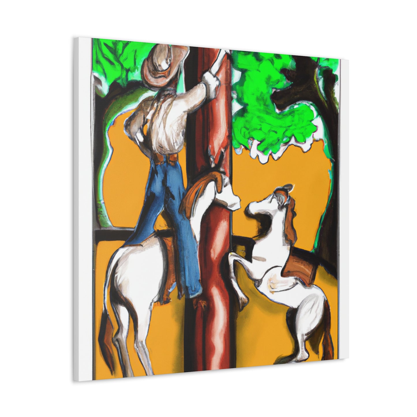 "Hitching Post Revival" - Canvas