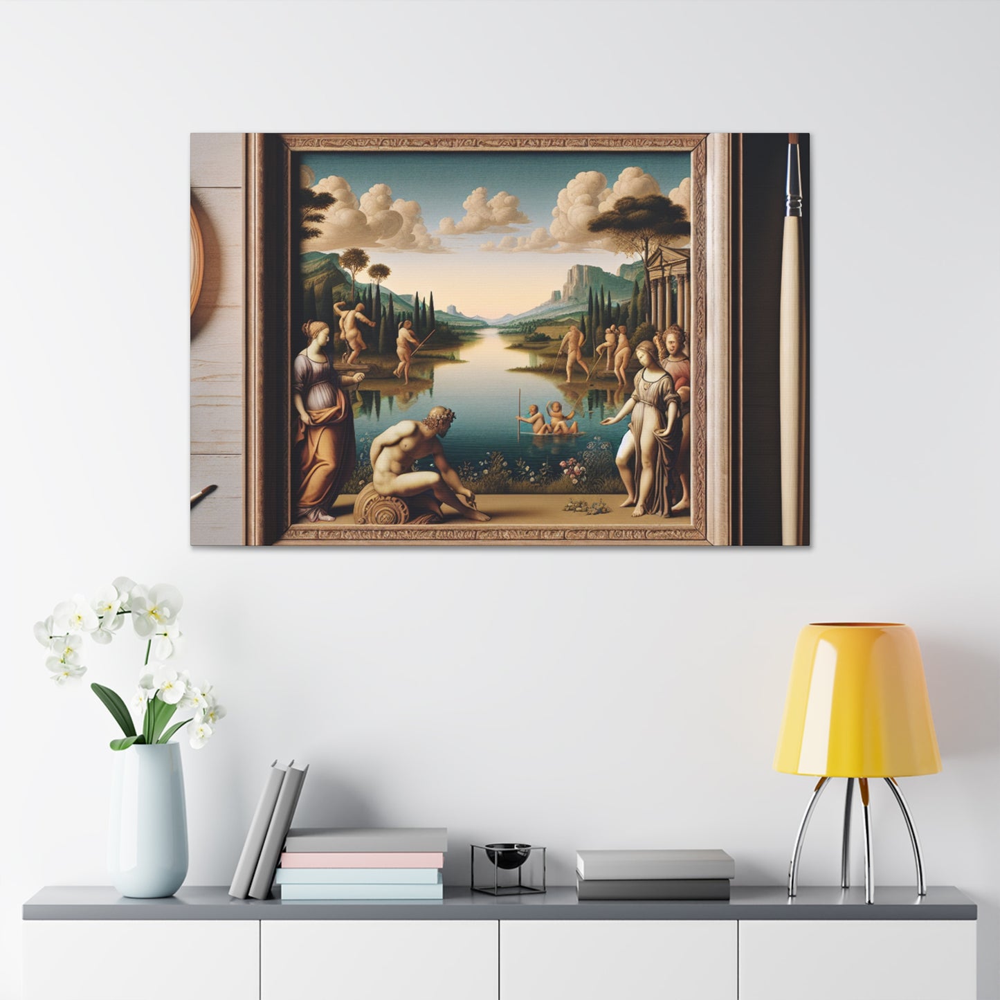 Ethereal Timeless Tapestry - Canvas