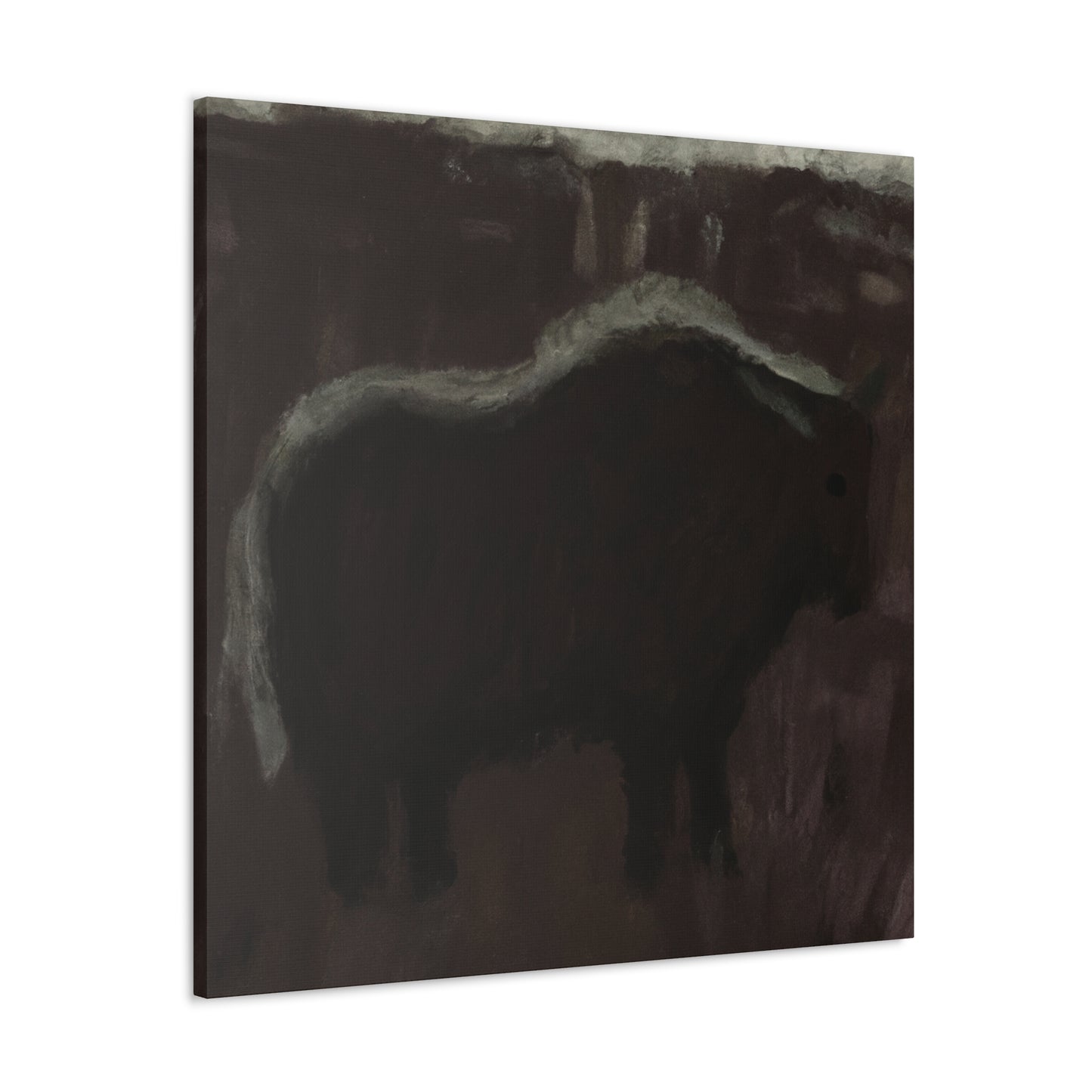 "Musk Ox in Impressionism" - Canvas