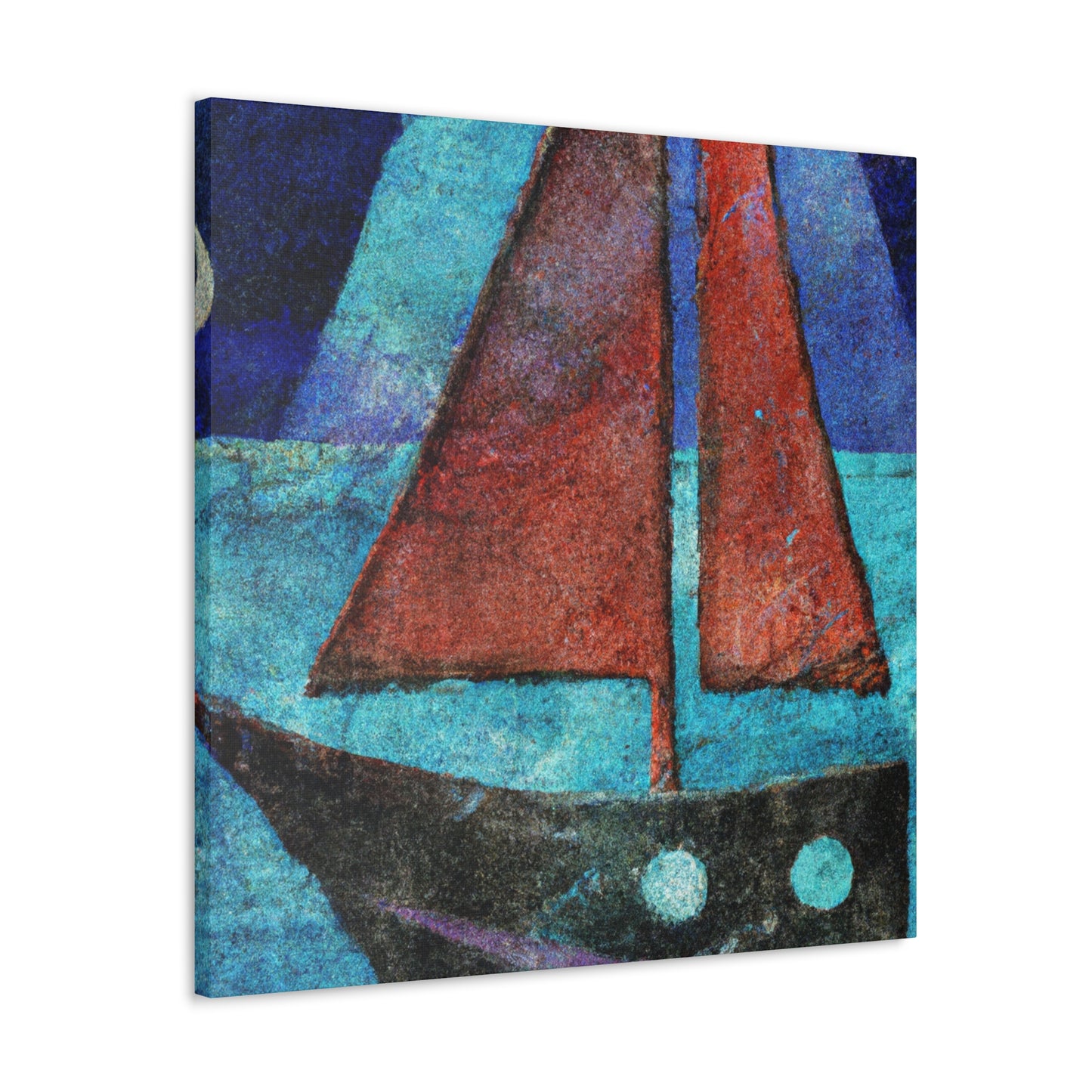 Sailboat at Sunrise - Canvas