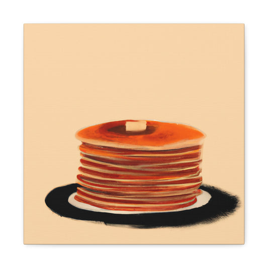 "Pancakes in Minimalism" - Canvas