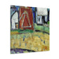 "Barn of Expressionist Joy" - Canvas