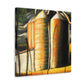 Silo in Surrealism - Canvas