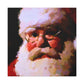 Santa's Holiday Sparkle - Canvas