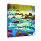 "River Reflections Impressionism" - Canvas