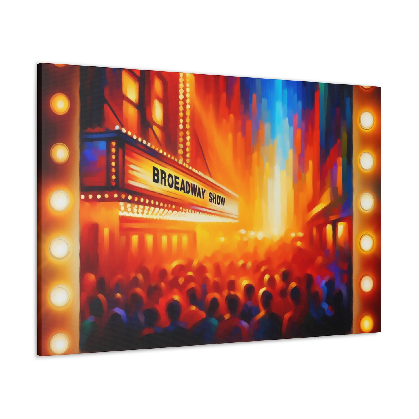 "Luminous Curtain Call" - Canvas