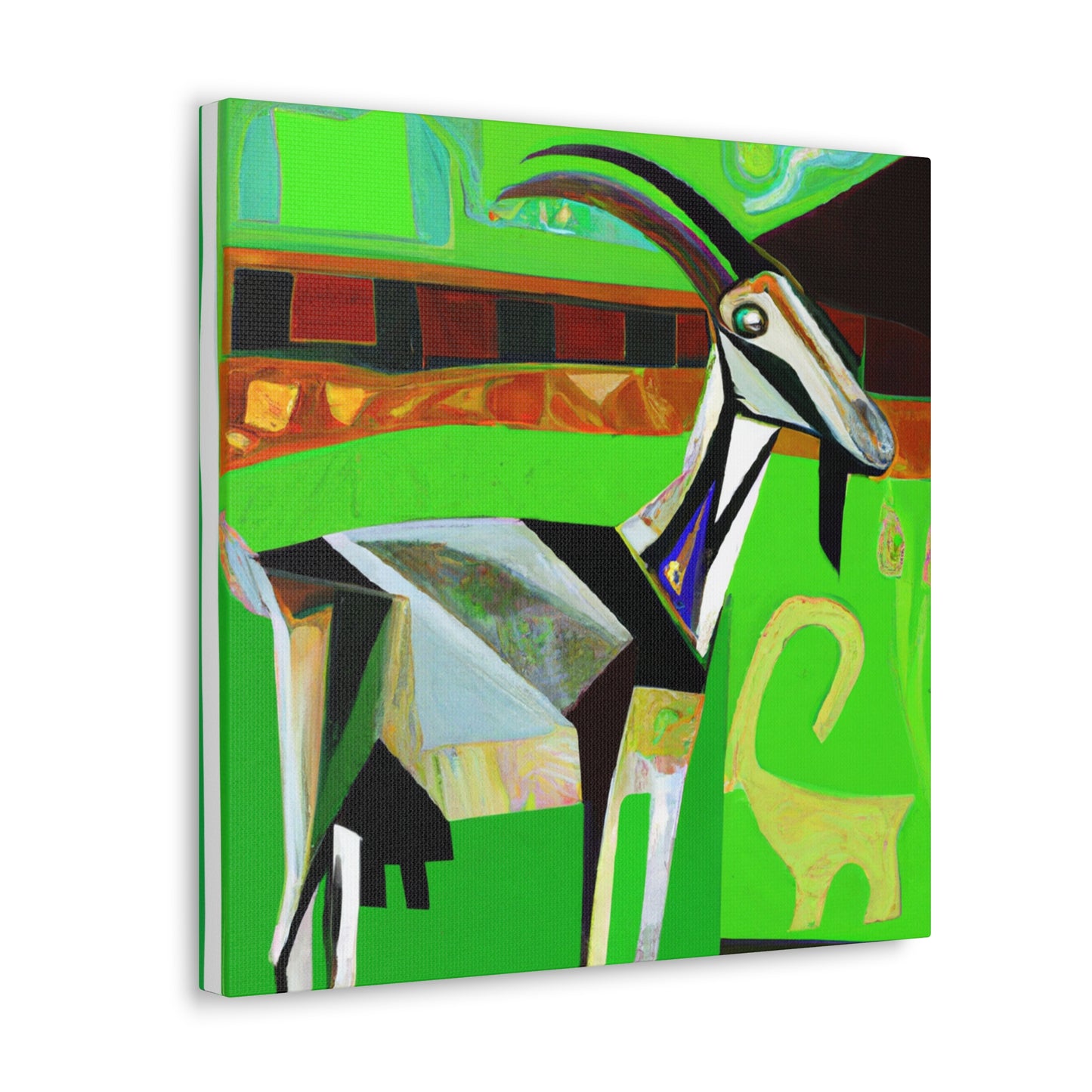 Goat of Art Deco - Canvas