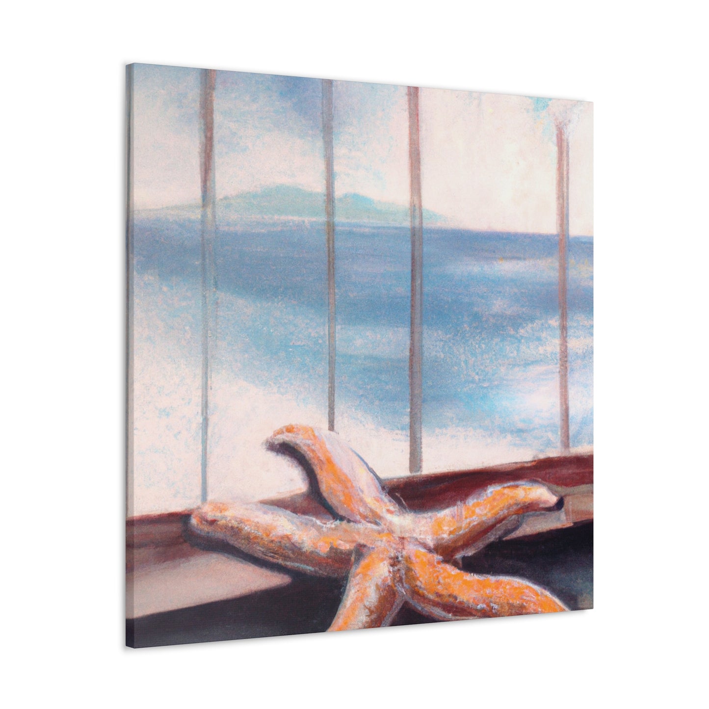 "Starfish, Seeking Horizon" - Canvas