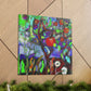 "Apple Tree Abstraction" - Canvas