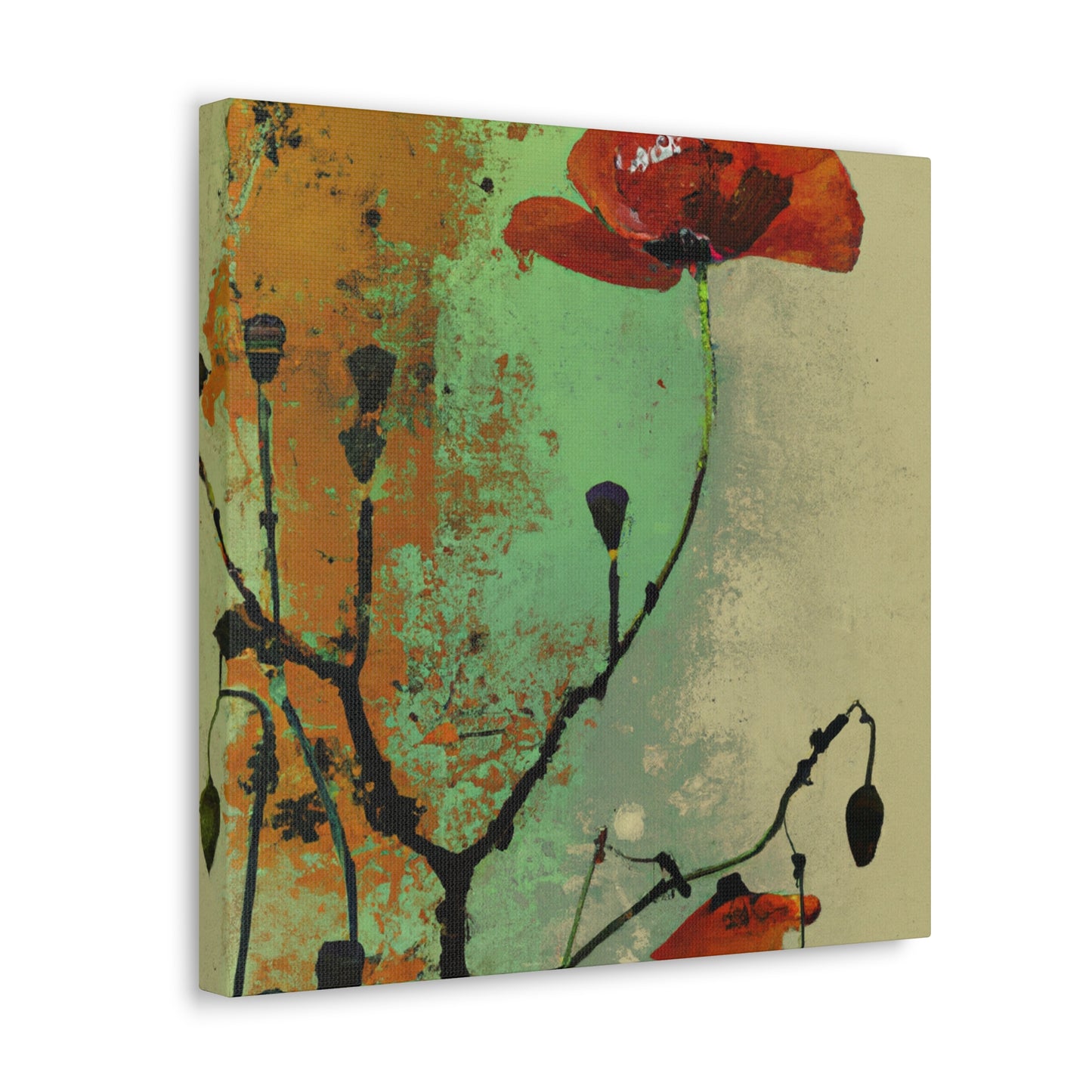 Poppies in Bloom - Canvas