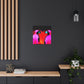 Lovebirds in Embrace - Canvas