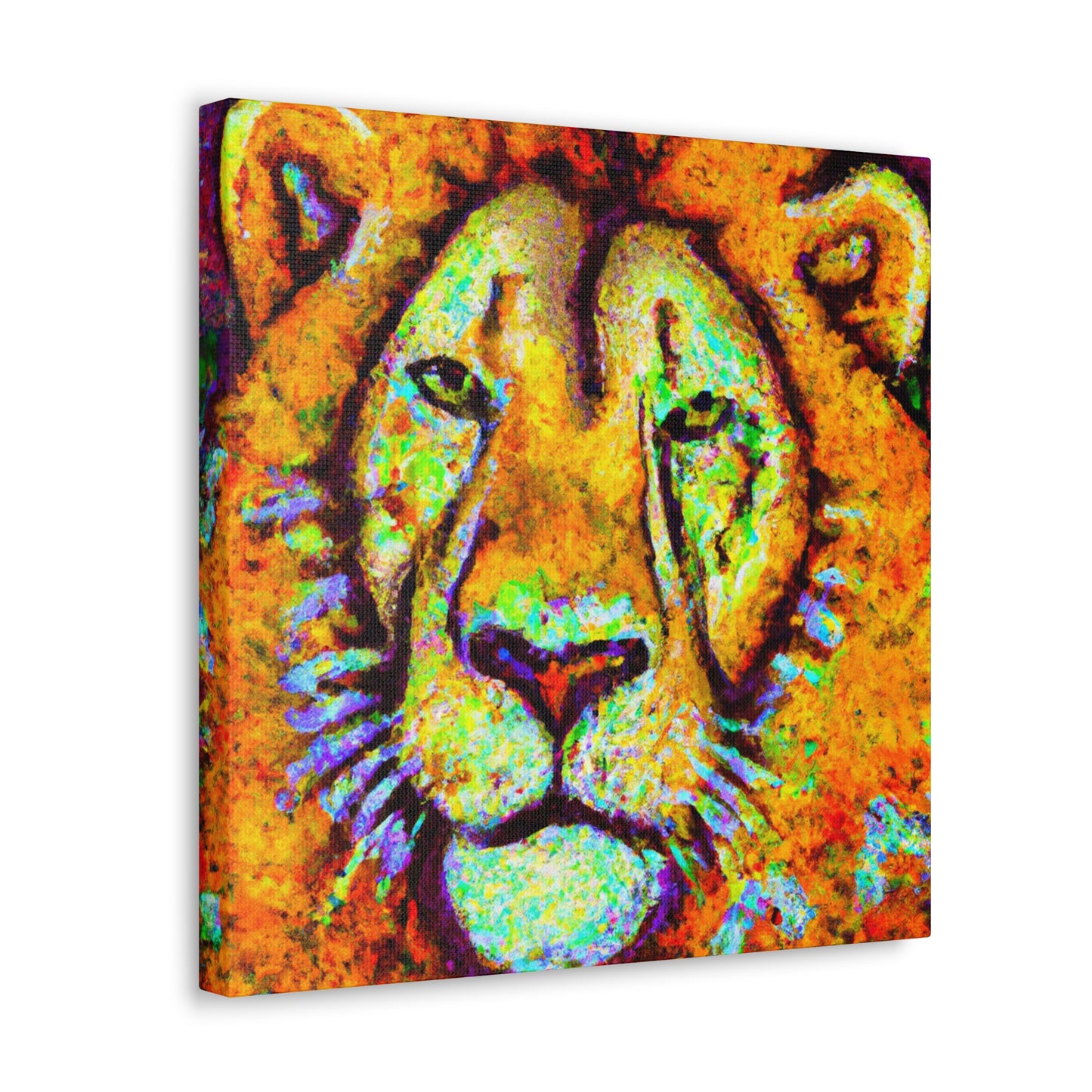 Majestic Mountain Lion - Canvas