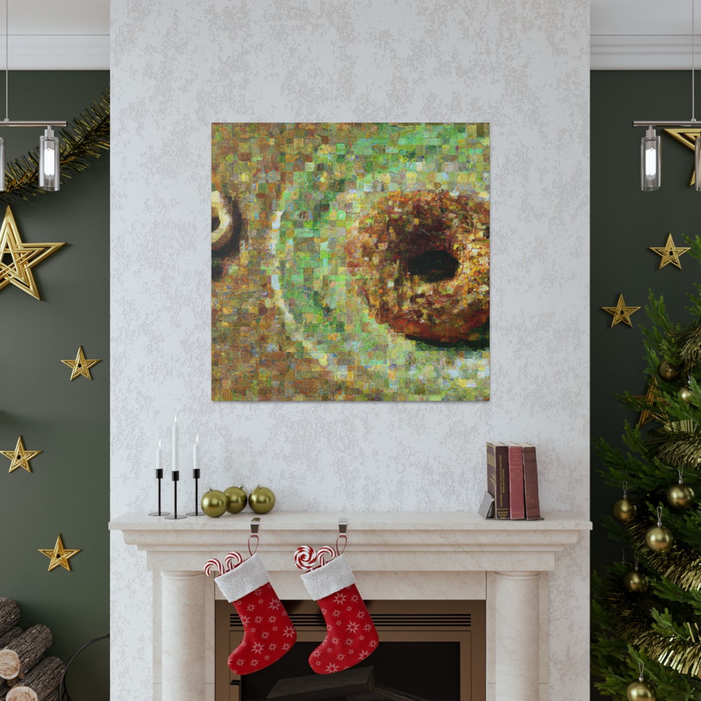 "The Doughnut Impressionist" - Canvas