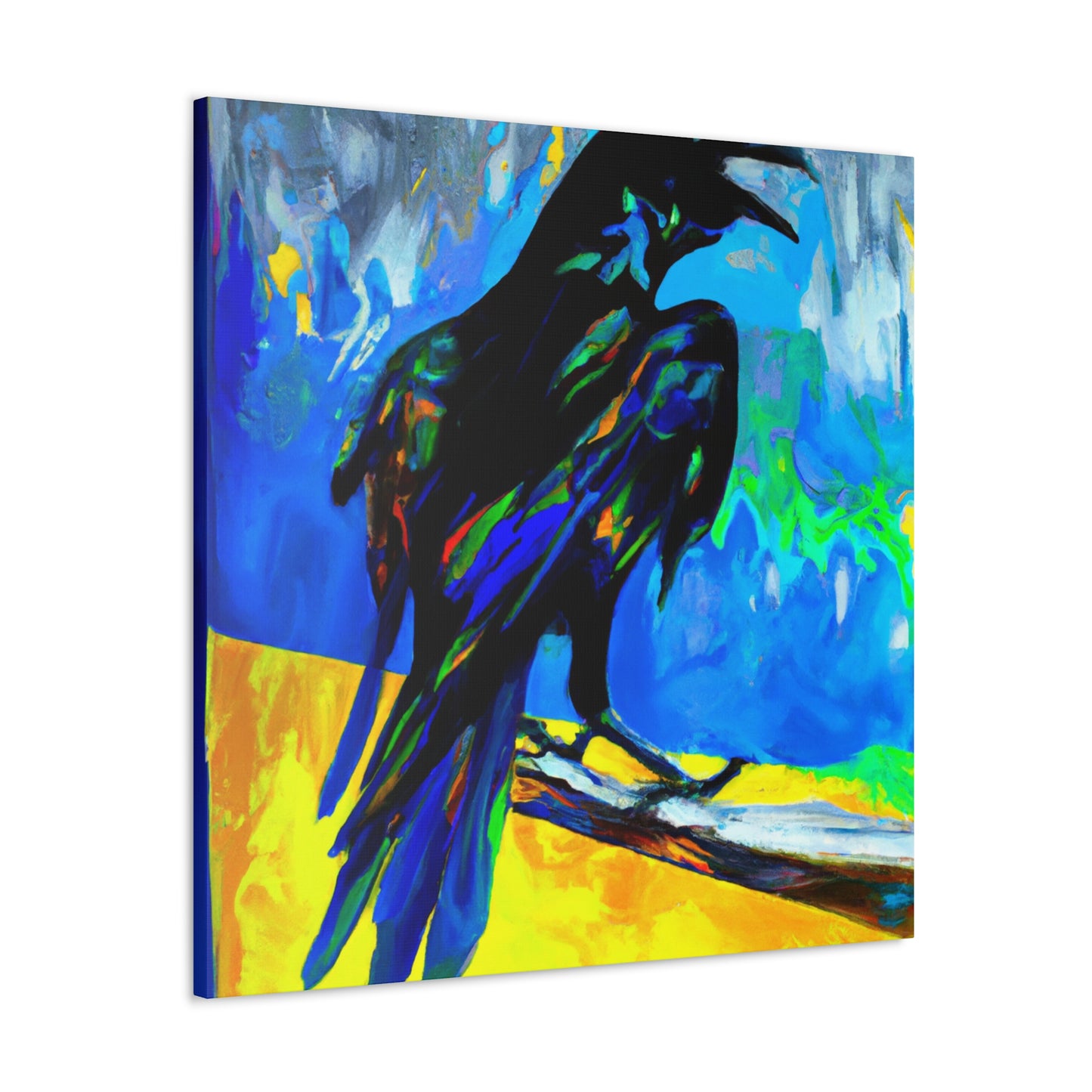 American Crows Take Flight - Canvas