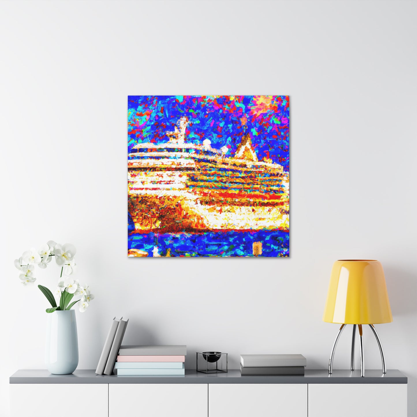 Cruise Ship Odyssey - Canvas