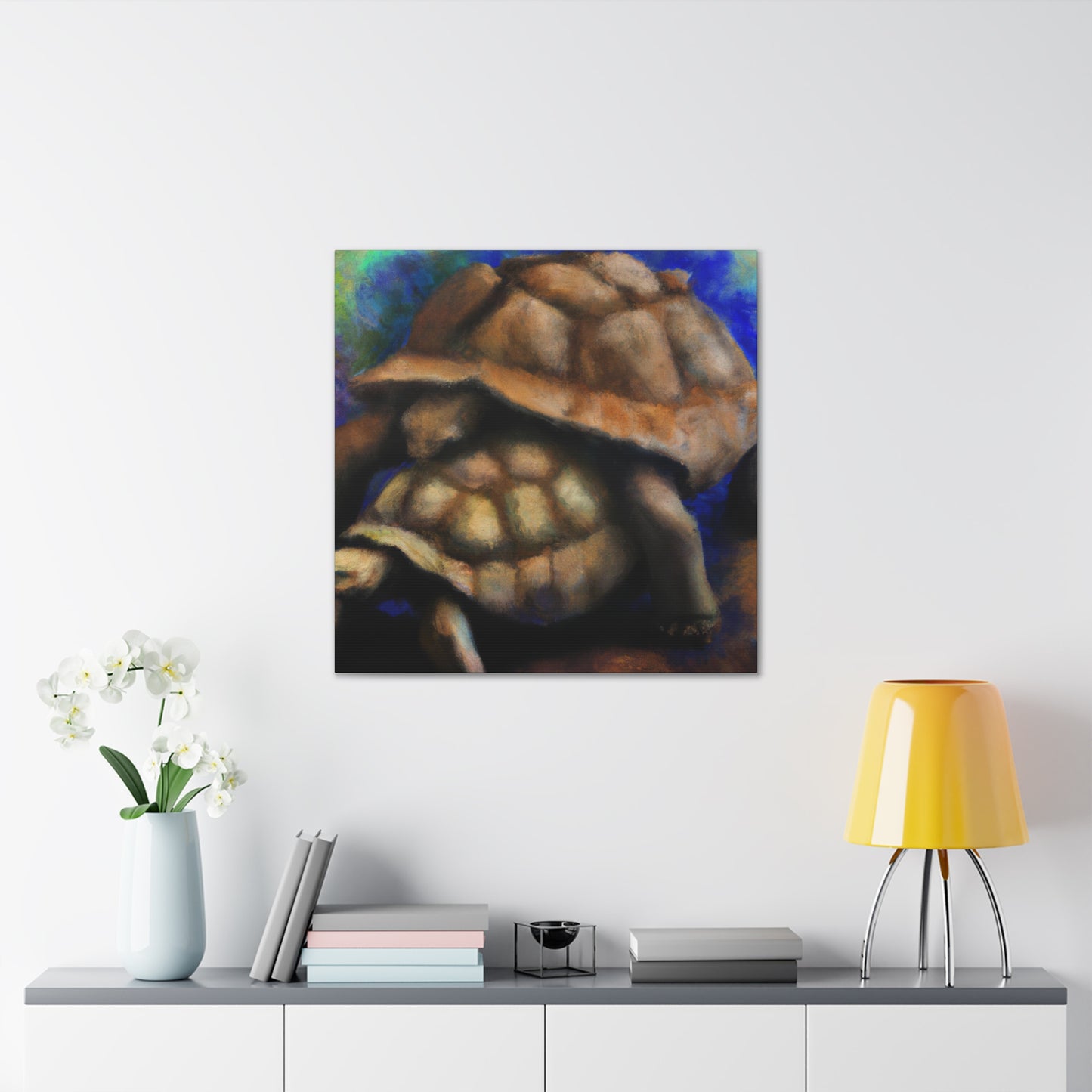 Tortoise in a Dreamscape - Canvas