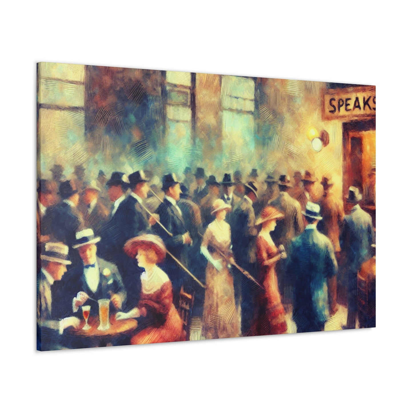 Whiskey-time Revelry Bliss - Canvas