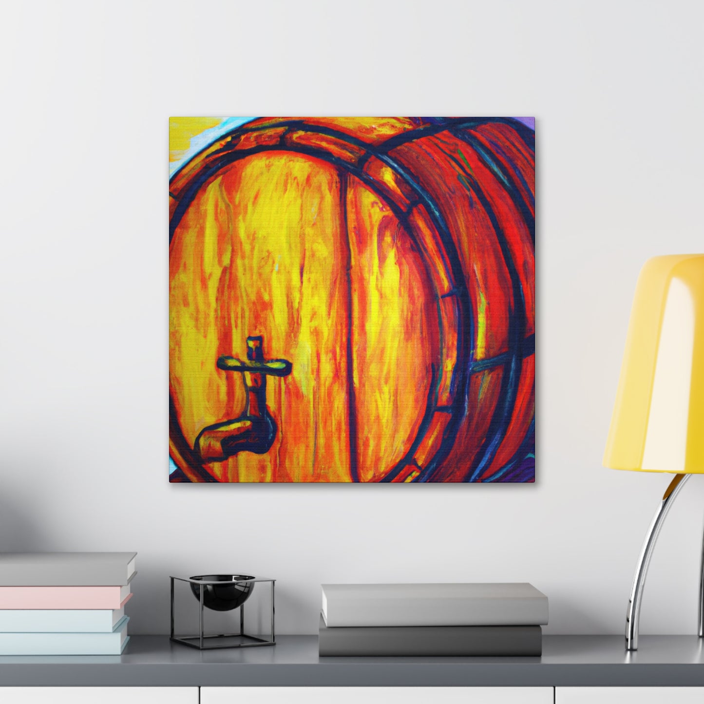 Whiskey Barrell Fauve - Canvas