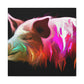 Pig With Personality - Canvas