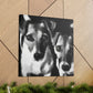 "Jack Russell Impressionism" - Canvas