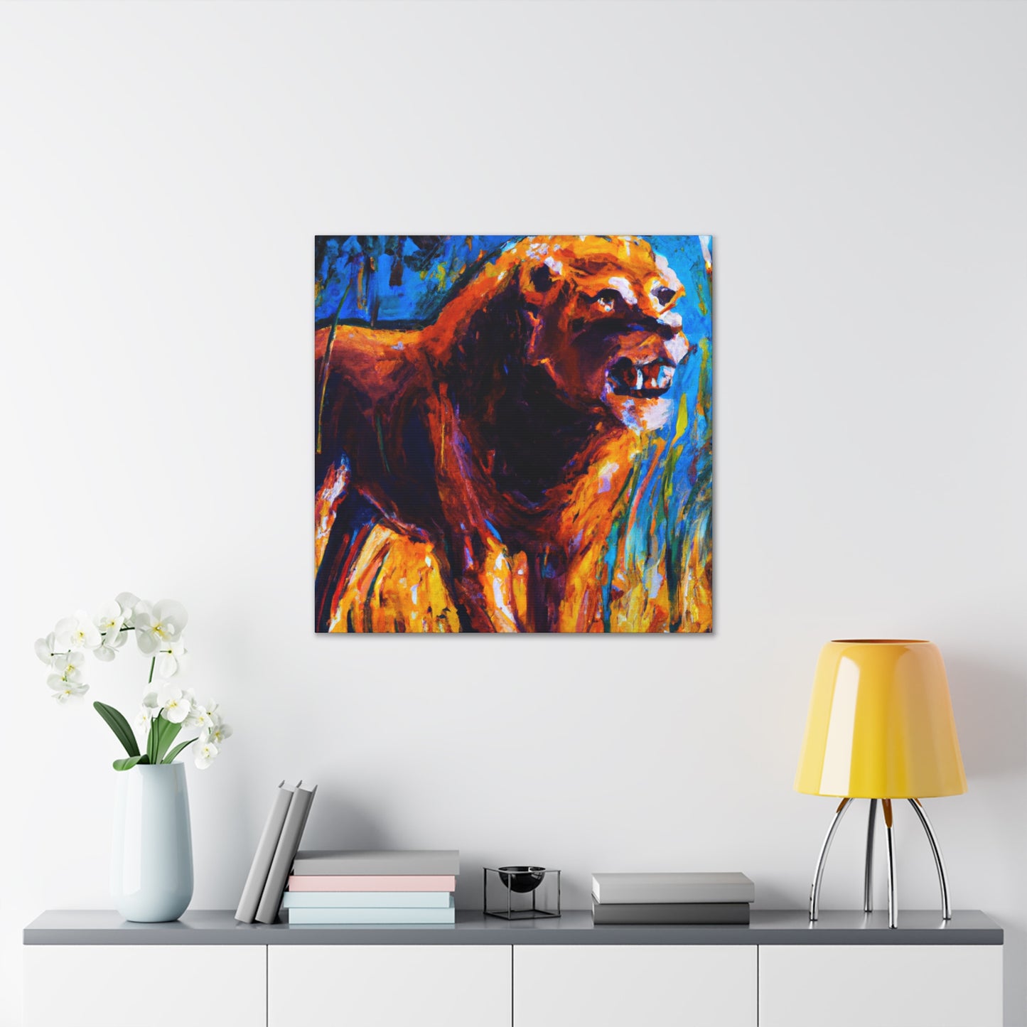 "Lion of Expressionism" - Canvas