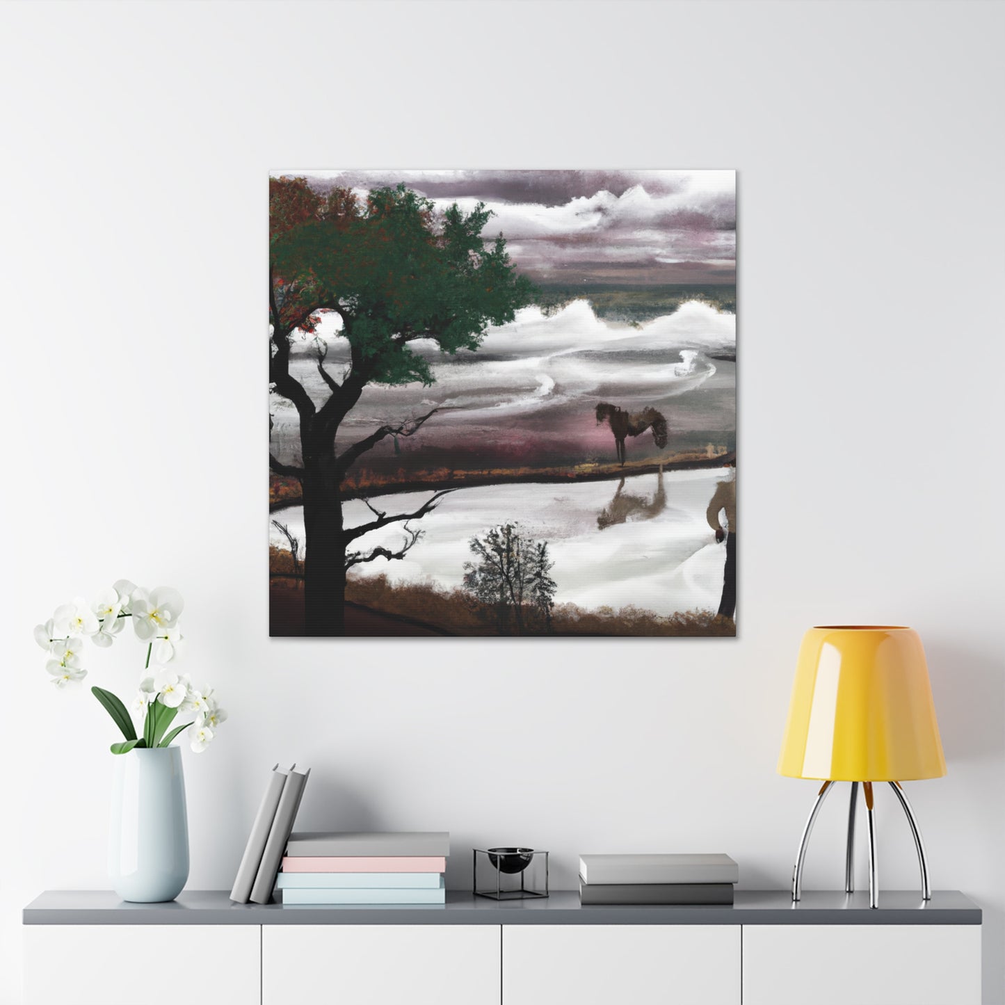 "Western Landscape Splendor" - Canvas